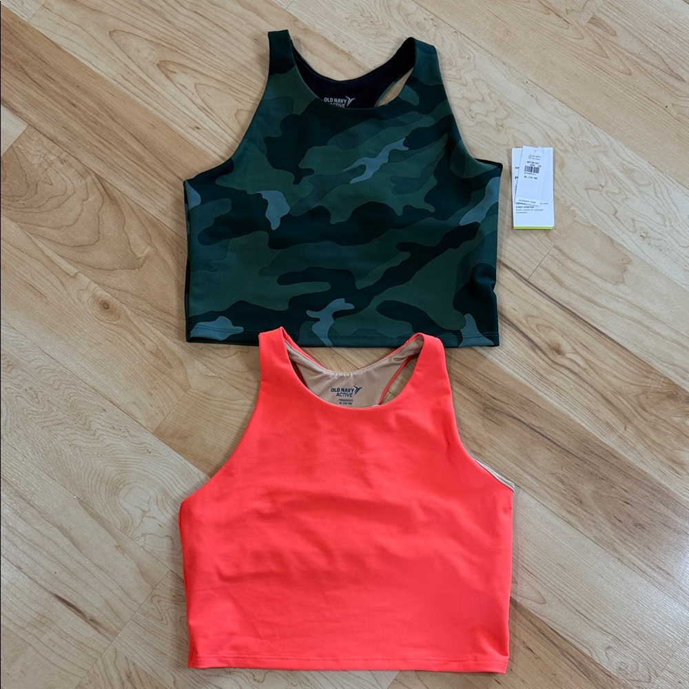 Old navy active power soft tanks